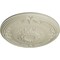 Ekena Millwork Athens Ceiling Medallion (Fits Canopies up to 3 5/8"), Hnd-Painted Clear Yellow, 26 1/4"OD x 3 1/4"P CM27ATCYF - alternate 3